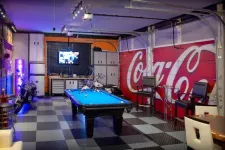 Game Room in the garage