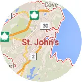 Map St. John’s